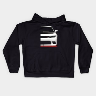 Chevy Camaro SS - high contrast Kids Hoodie